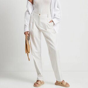 Marcella NYC Archie Pants Large in off white NEW ($138)